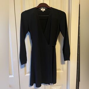 Wilfred Long Sleeve Wrap Dress